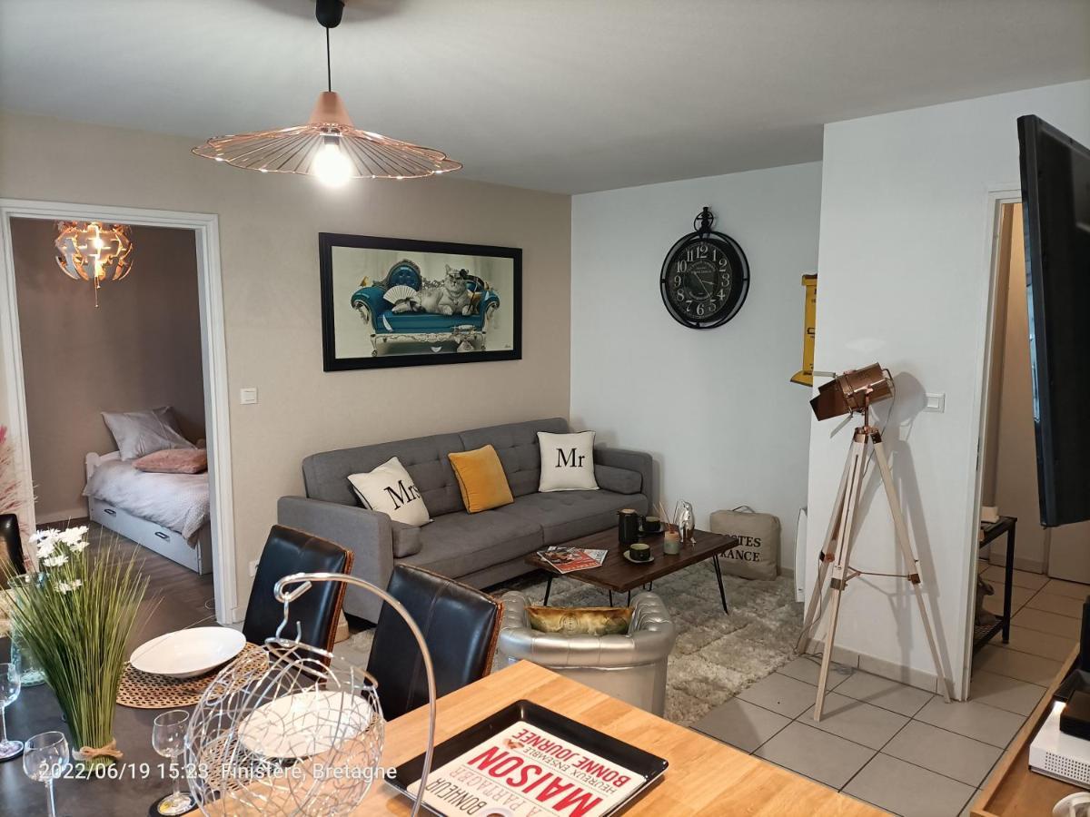 L'escale N°13 :Appartement standing dans résidence Brest Exterior foto