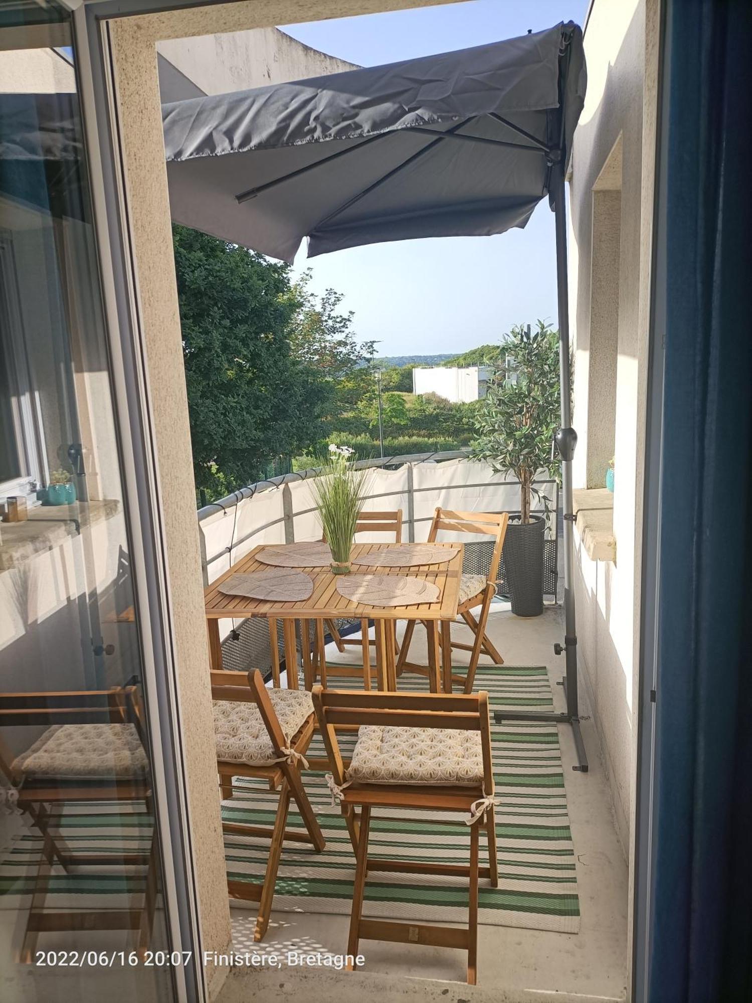 L'escale N°13 :Appartement standing dans résidence Brest Exterior foto